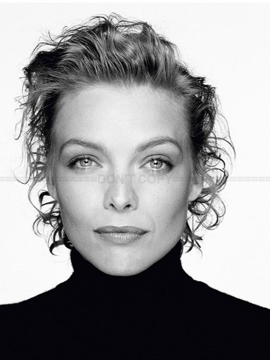 Photo Michelle Pfeiffer - Noir et blanc - 15x20