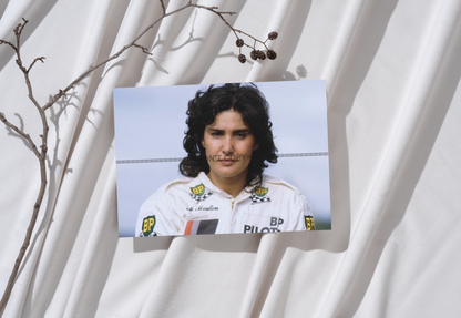 Photo Michèle Mouton – Rallye WRC Années 1980 – Portrait Pilote Légende – 15x20