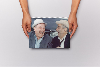 Photo Louis de Funès & Bourvil – Le Corniaud (1965) – Scène Culte Cinéma – 15×20