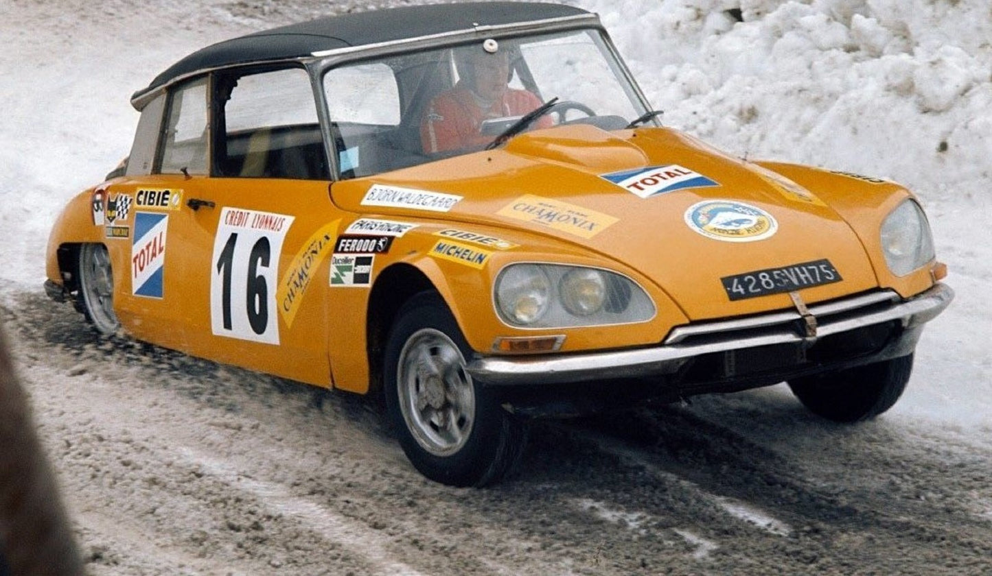 Photo Citroën DS 21 Coupé Prototype – Groupe 5 – Rallye Automobile 1972 – 15×20