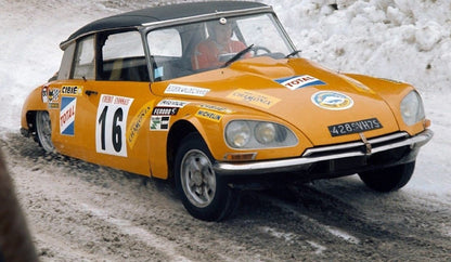 Photo Citroën DS 21 Coupé Prototype – Groupe 5 – Rallye Automobile 1972 – 15×20