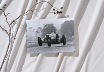 Photo Manfred von Brauchitsch – GP de Donington (1937) – Flèche d’Argent – 15×20