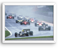 Photo Encadrée Ayrton Senna – Estoril (1985) – Premiere Victoire F1 – 15×20