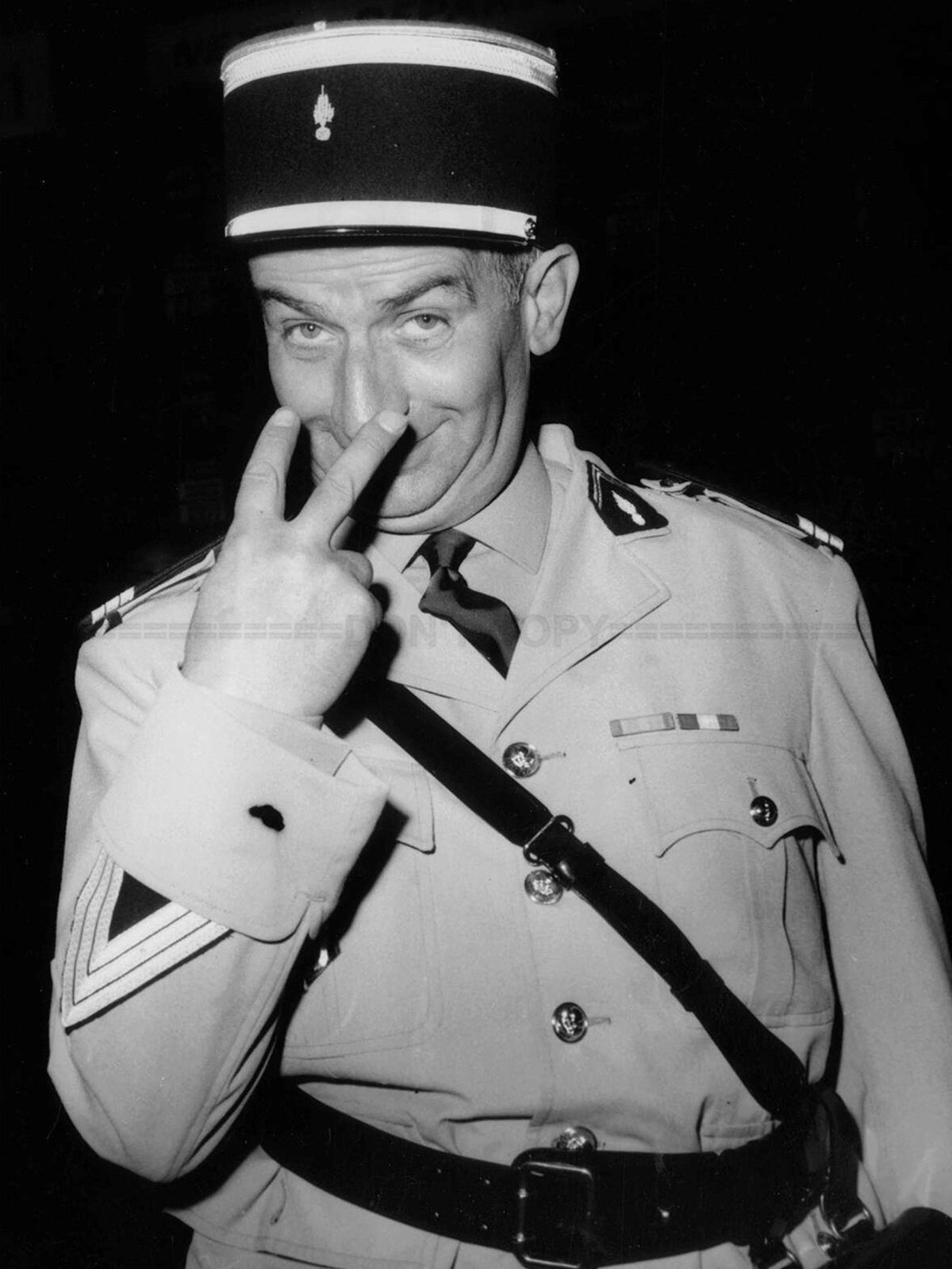 Photo Louis de Funès - Ludovic Cruchot - Le Gendarme de Saint-Tropez - 15x20