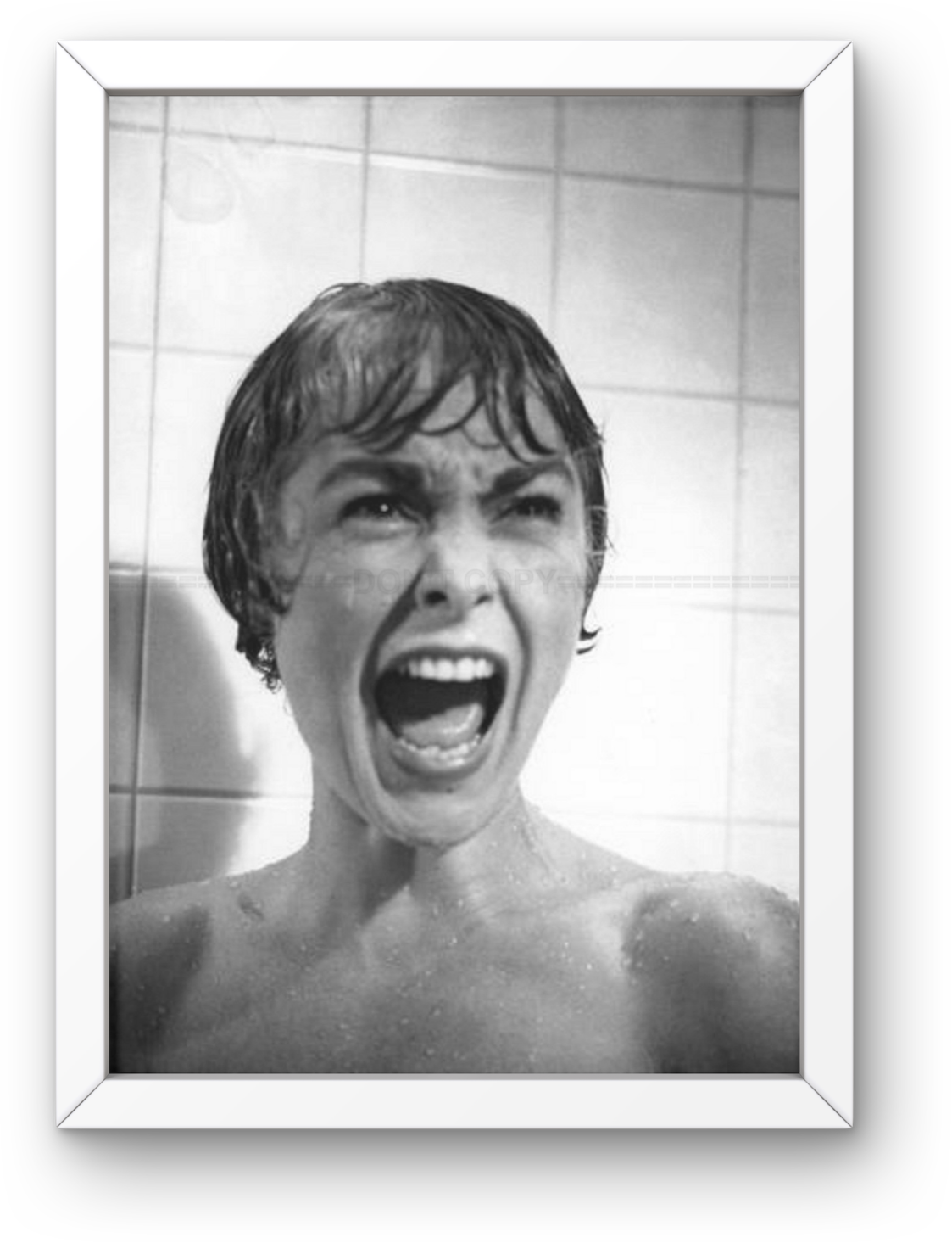 Photo Encadrée Janet Leigh - Marion Crane - Psychose (1960) - Cadre Bois - 15×20