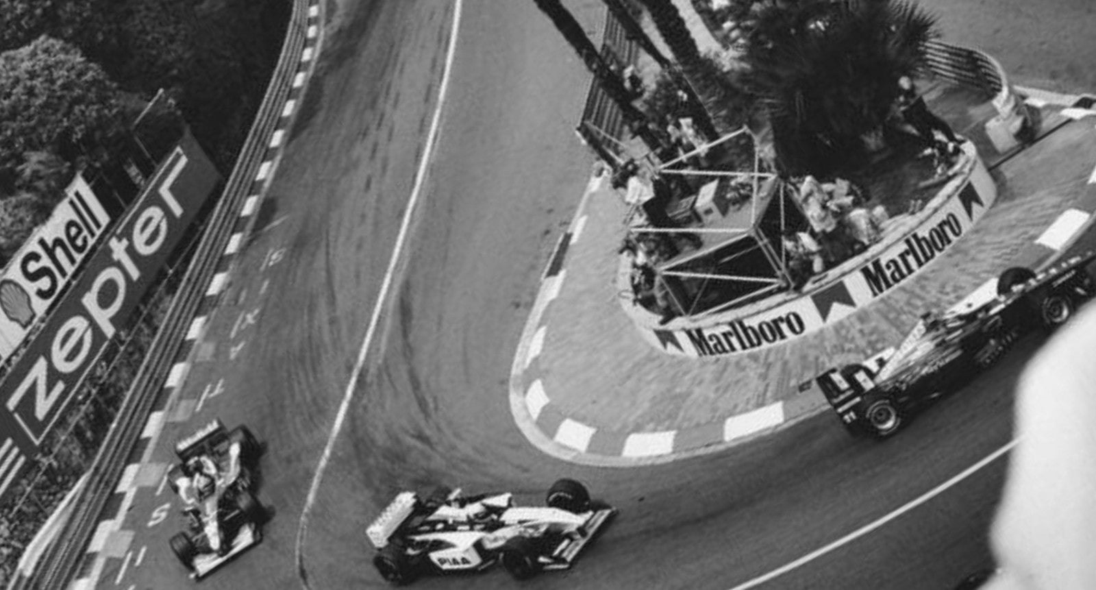 Photo Formule 1 – Grand Prix de Monaco 1997 – Virage Épingle du Fairmont – 15x20