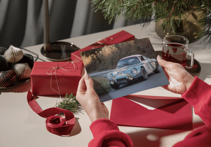 Photo Jean-Pierre Nicolas – Alpine A110 1800 – Tour de Corse Rallye 1974 – 15×20