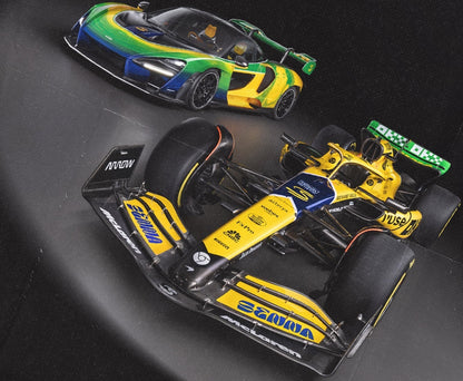 Photo McLaren F1 Hommage à Ayrton Senna – GP de Monaco 2024 – Motorsport – 15×20