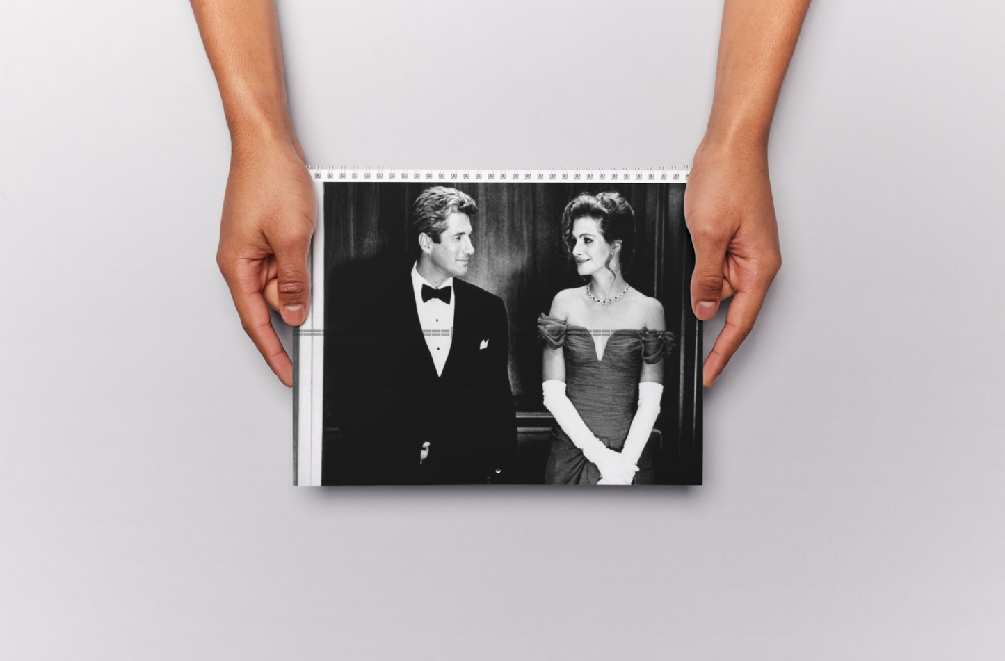Photo Julia Roberts, R. Gere – Pretty Woman (1990) – Scène Culte Romance – 15×20