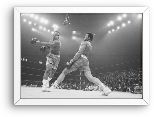 Photo Encadrée Muhammad Ali vs. Joe Frazier - New York (1971) - Cadre - 15×20