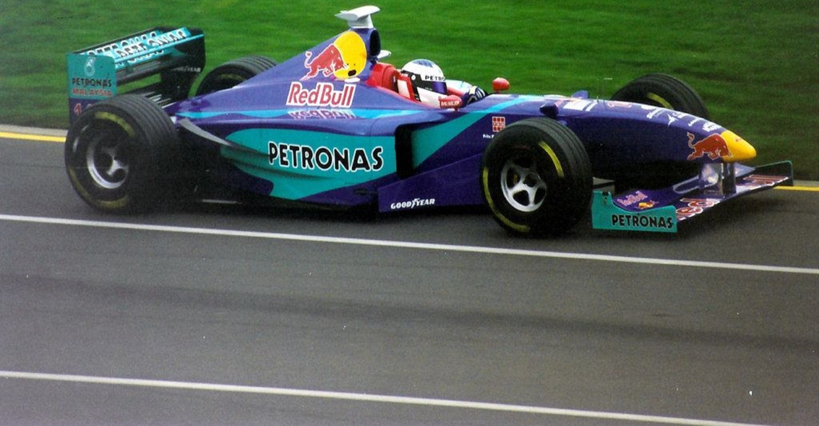 Photo Jean Alesi – Sauber C17 – Grand Prix F1 Melbourne 1998 – Formule 1 – 15×20