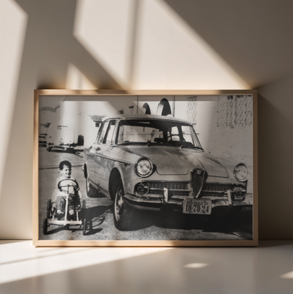 Photo Ayrton Senna enfant – Aux origines d’une légende de la Formule 1 – 15×20