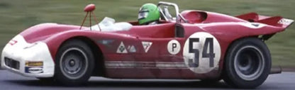 Photo H. Pescarolo – Alfa Romeo T33/3 – BOAC 1000 km Brands Hatch (1971) – 15×20