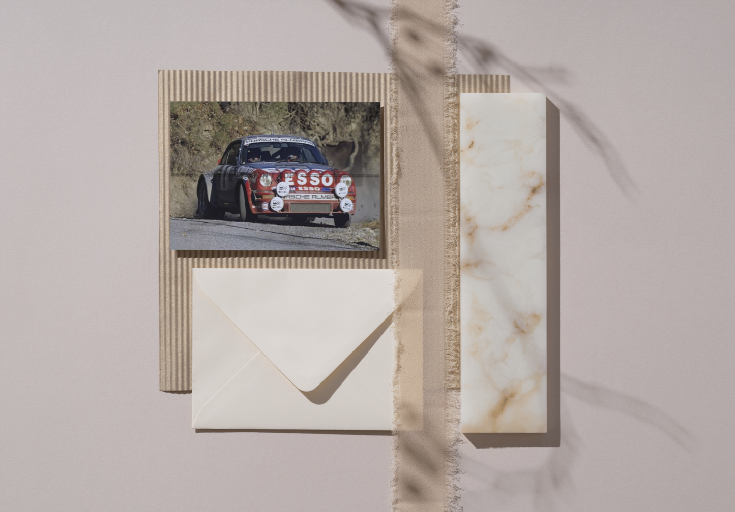 Photo J-L Therier & M. Vial – Porsche 911 SC – Rallye Monte-Carlo (1982) – 15×20