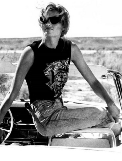 Photo Thelma et Louise (1991) – Scène Route Culte Cinéma – Noir & Blanc – 15×20