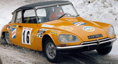 Photo Citroën DS 21 Coupé Prototype – Groupe 5 – Rallye Automobile 1972 – 15×20