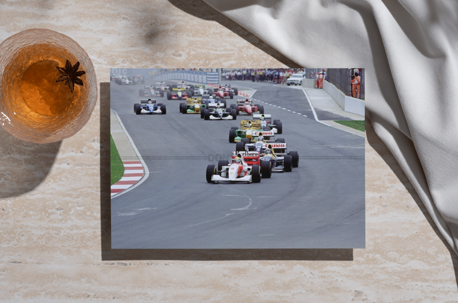 Photo Grand Prix d’Afrique du Sud Formule 1 (1993) – Circuit de Kyalami – 15×20