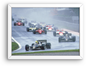 Photo Encadrée Ayrton Senna – Estoril (1985) – Premiere Victoire F1 – 15×20