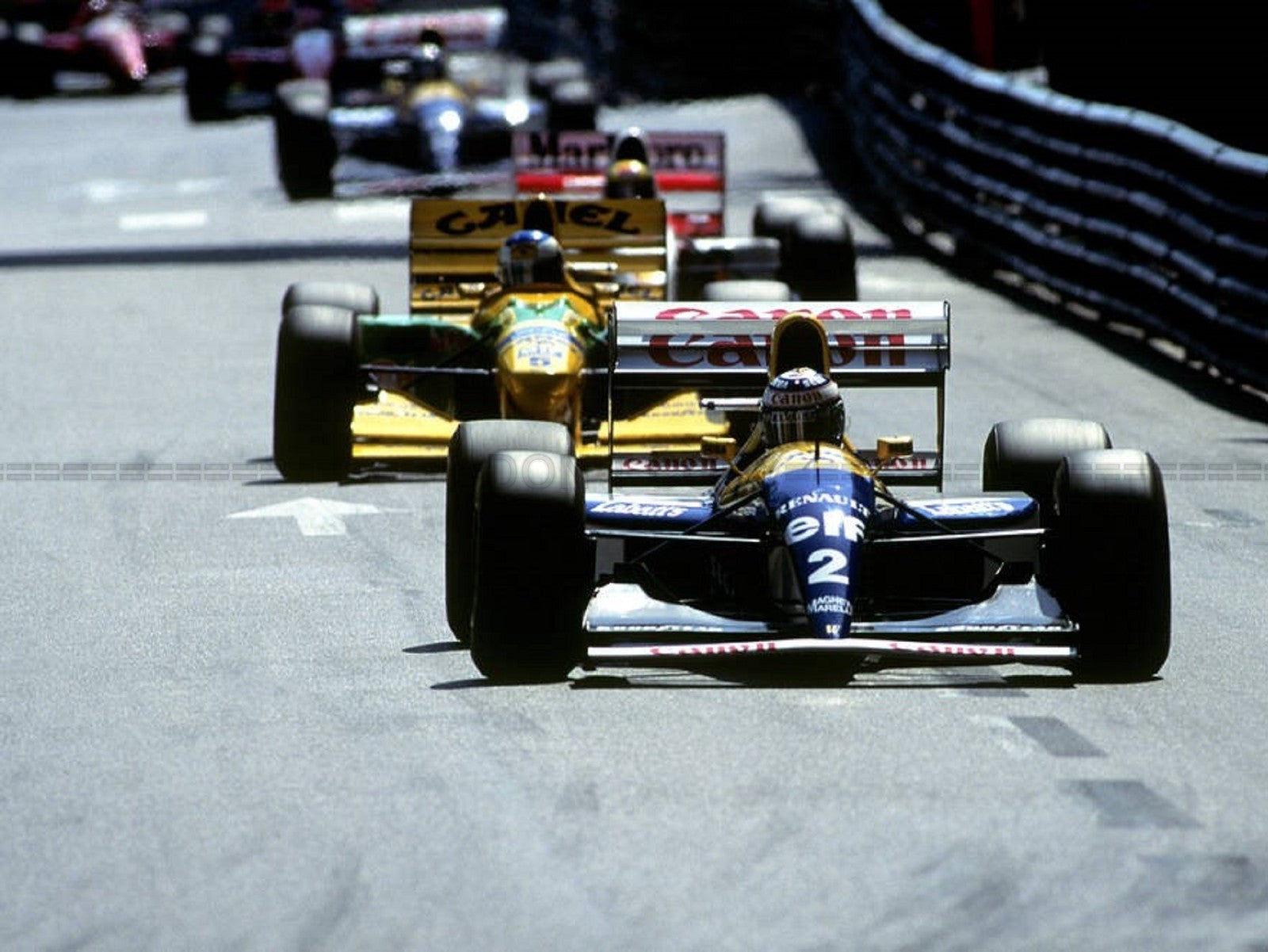 Photo Alain Prost, Michael Schumacher, Ayrton Senna – Trio légendaire F1 – 15×20