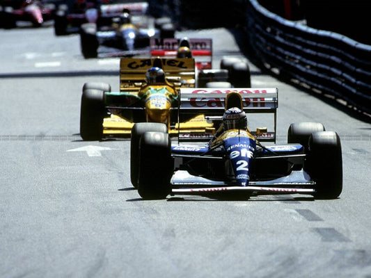 Photo Alain Prost, Michael Schumacher, Ayrton Senna – Trio légendaire F1 – 15×20