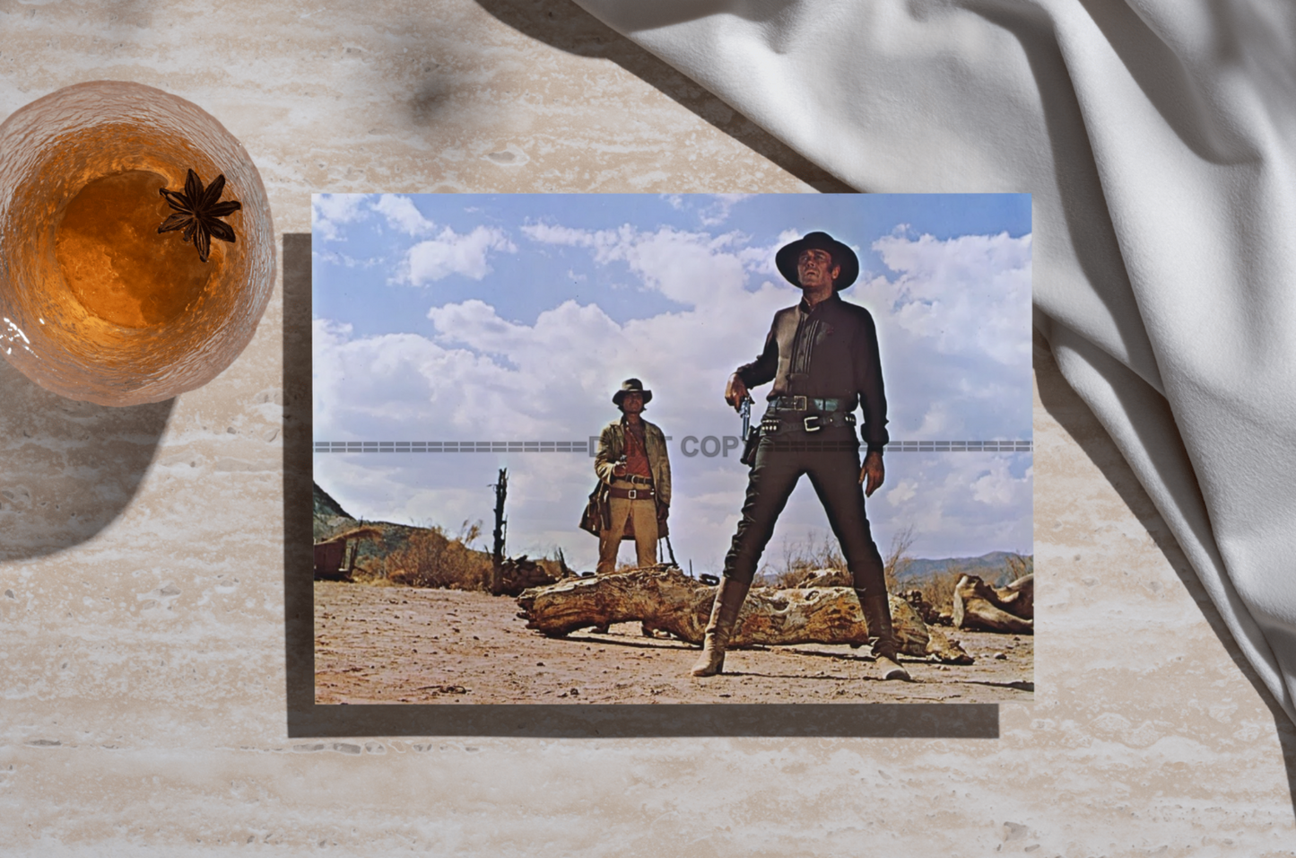 Photo Charles Bronson, Henry Fonda – Il était une fois dans l’Ouest 1968 – 15×20