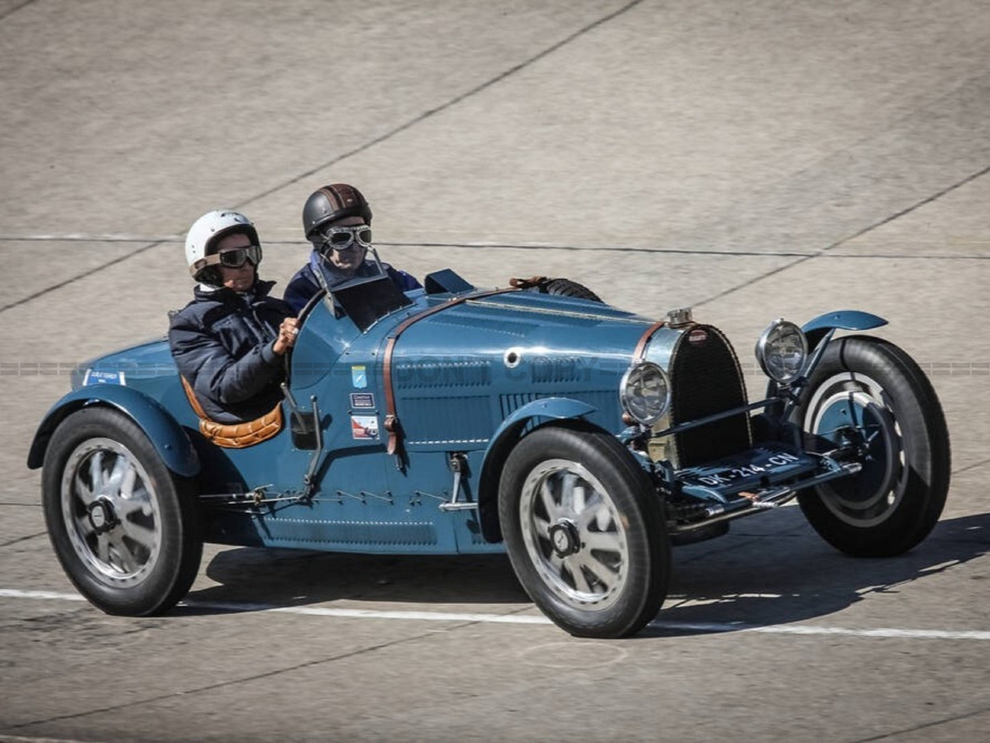 Photo Bugatti Type 35 - Couleur - 15x20