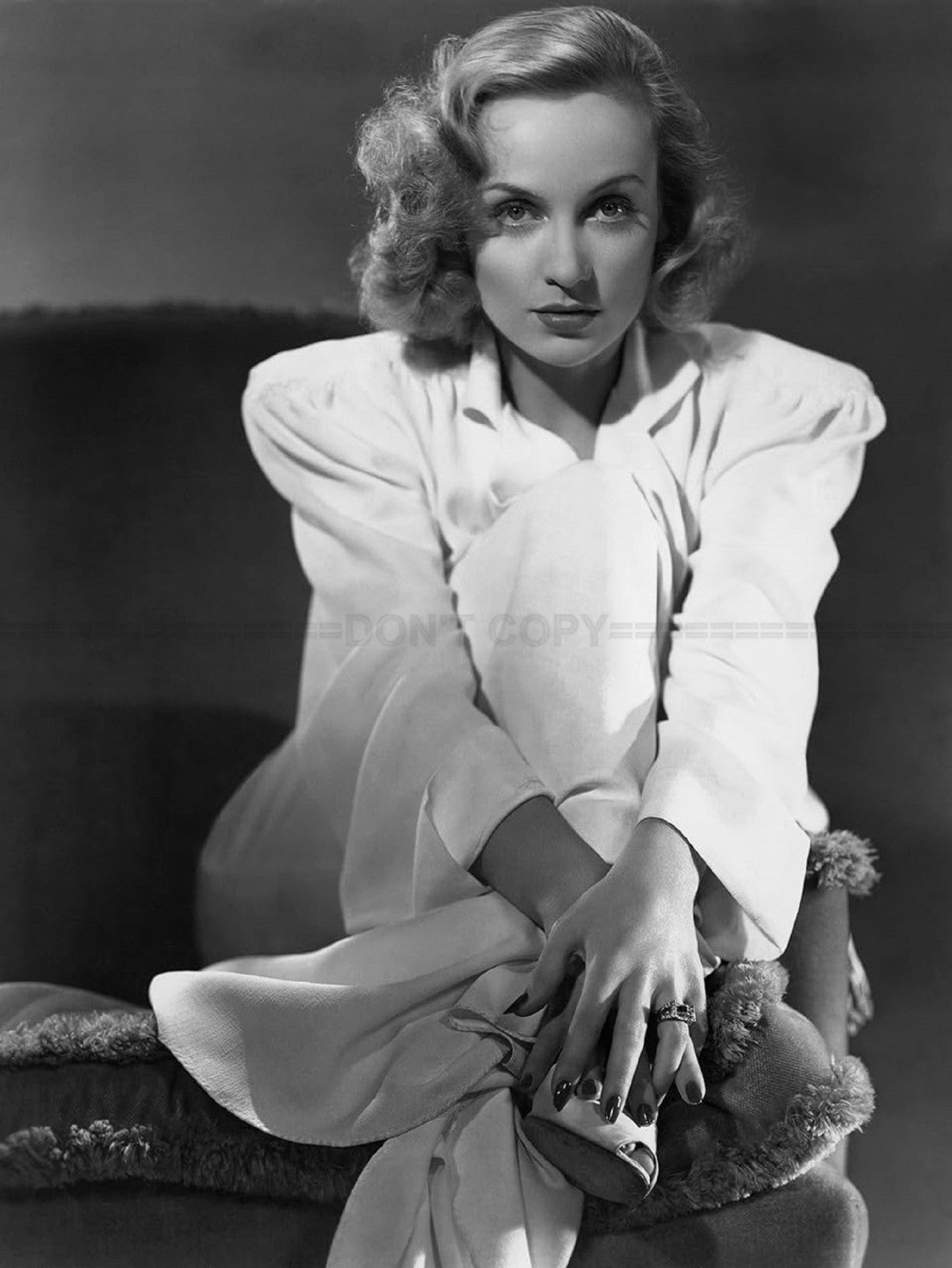 Photo Carole Lombard - Noir et blanc - 15×20