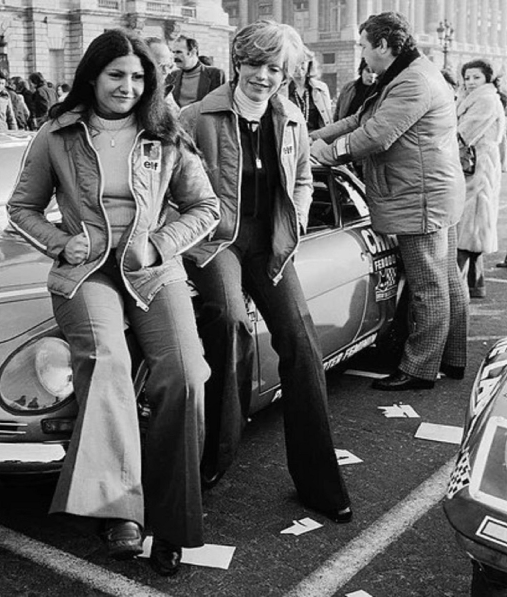 Photo Michèle Mouton, F. Conconi – Alpine A110 Rallye Monte-Carlo (1976) – 15x20