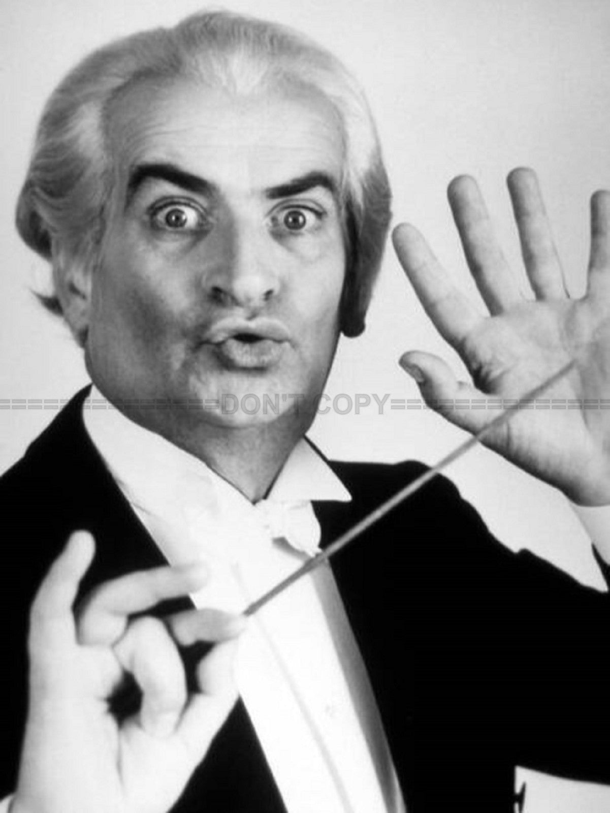 Photo Louis de Funès - La Grande Vadrouille (1966) - Noir et blanc - 15×20