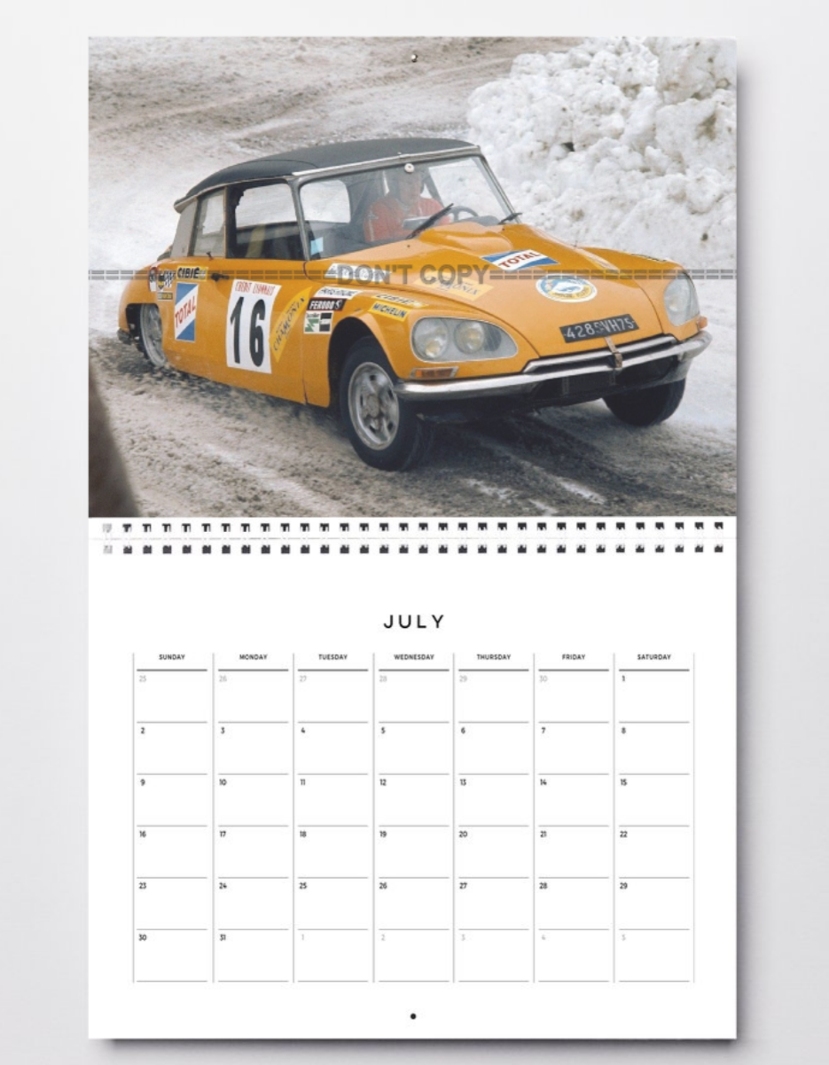 Photo Citroën DS 21 Coupé Prototype – Groupe 5 – Rallye Automobile 1972 – 15×20