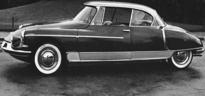 Photo Citroën DS 19 – Coupé Le Paris Chapron (1959) – Design Français – 15×20