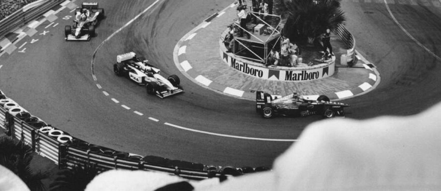 Photo Formule 1 – Grand Prix de Monaco 1997 – Virage Épingle du Fairmont – 15x20