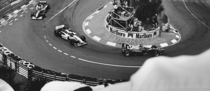 Photo Formule 1 – Grand Prix de Monaco 1997 – Virage Épingle du Fairmont – 15x20