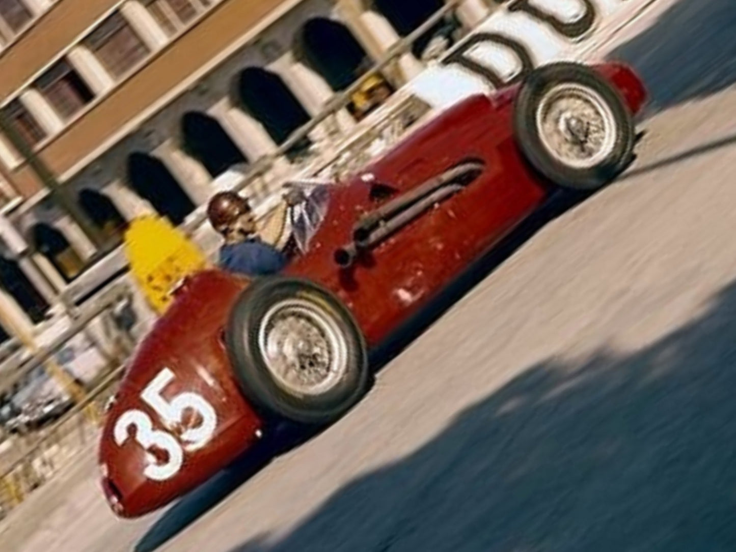Photo Juan Manuel Fangio – Maserati 250F Proto – GP F1 de Monaco (1957) – 15x20