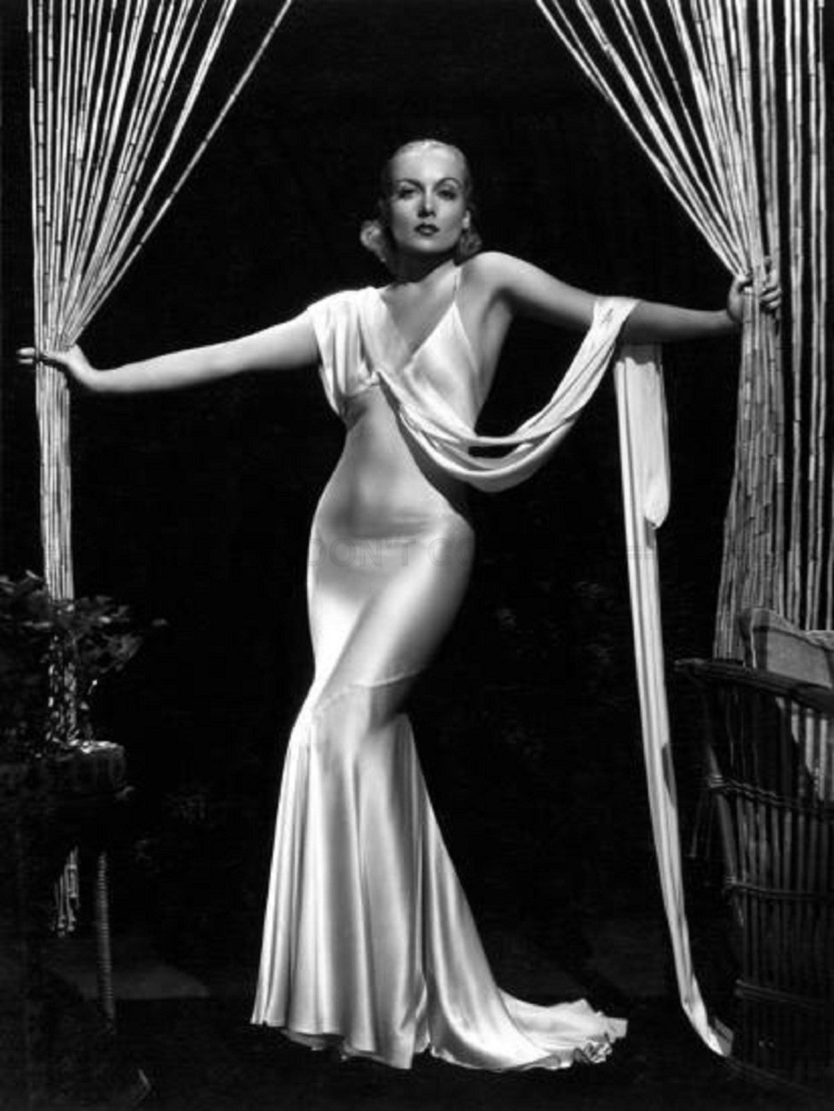 Photo Carole Lombard - Noir et blanc - 15×20