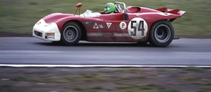 Photo H. Pescarolo – Alfa Romeo T33/3 – BOAC 1000 km Brands Hatch (1971) – 15×20