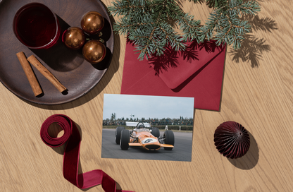 Photo Bruce McLaren – McLaren M7C – Monoplace Formule 1 Grand Prix 1969 – 15×20