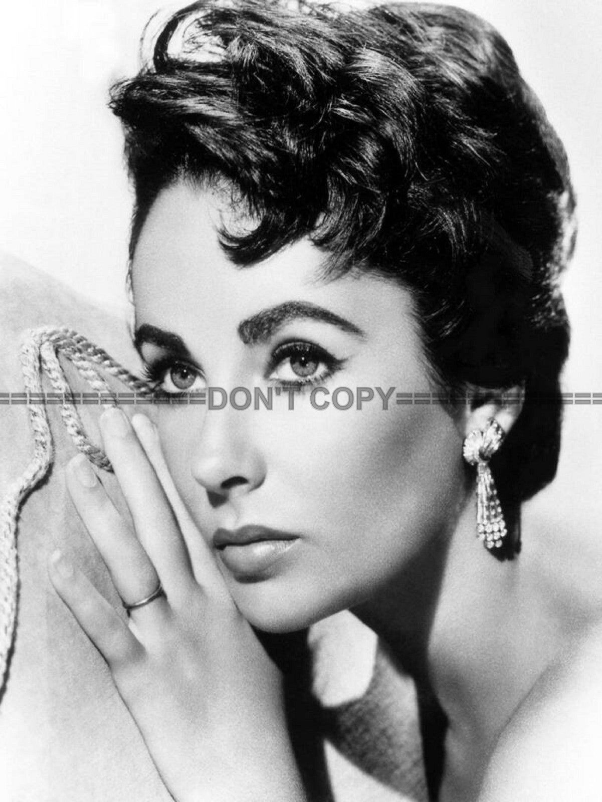 Photo Elizabeth Taylor 1950's / 15x20