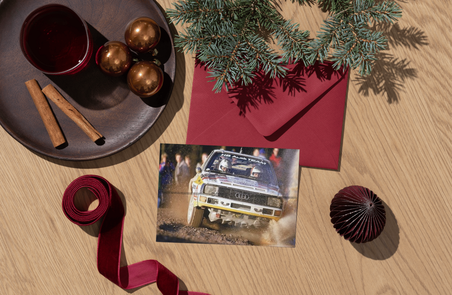 Photo Michèle Mouton – Audi Quattro – Lombard RAC Rally  1984 – Groupe B – 15x20