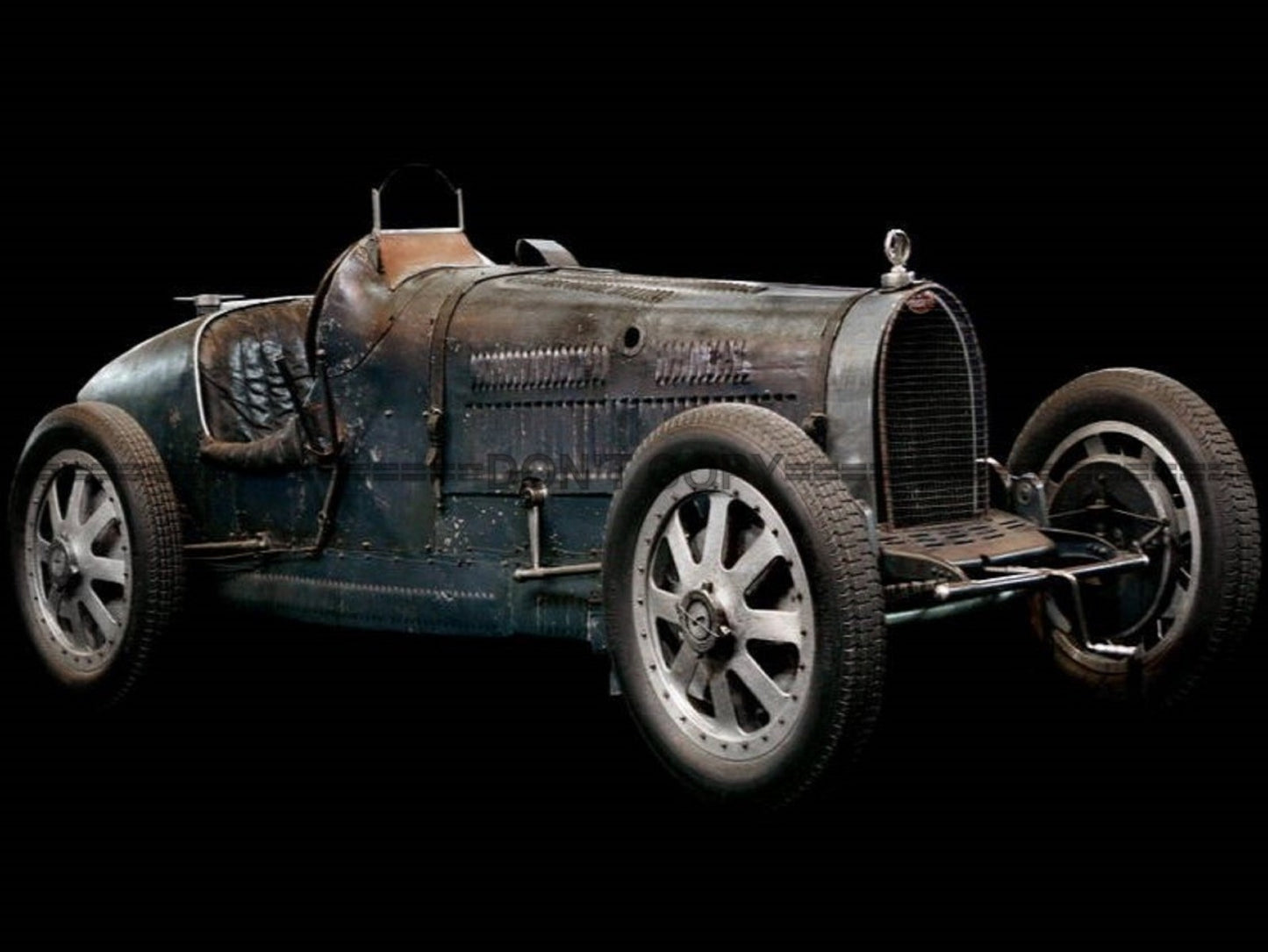 Photo Bugatti Vintage Race Car