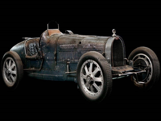 Photo Bugatti Vintage Race Car