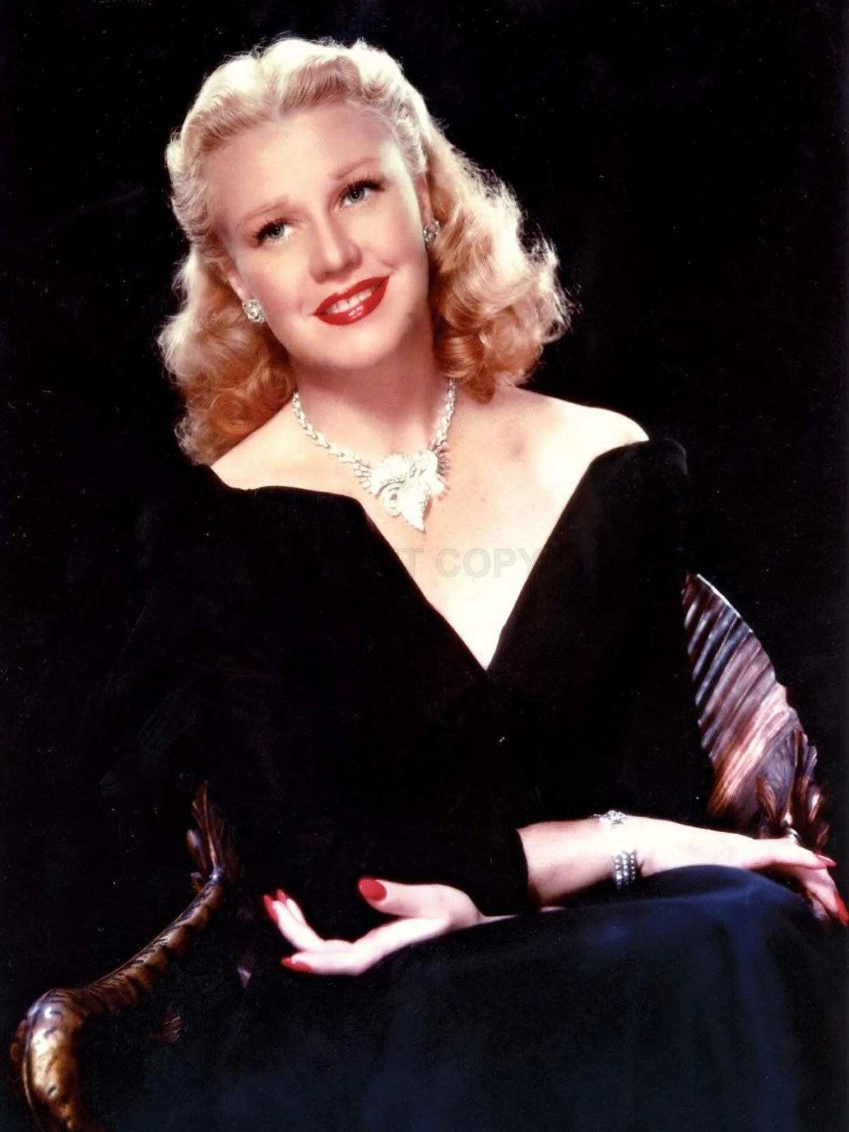 Photo Ginger Rogers - Couleur - 15x20