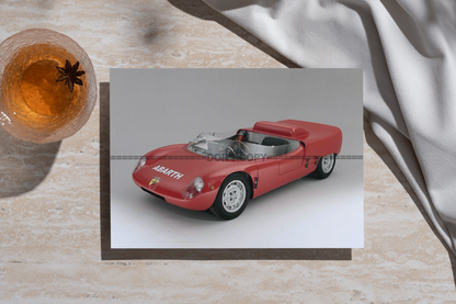 Photo Fiat Abarth 1000 Spider Sport – 131-MC – (1962) – Prototype Course – 15×20