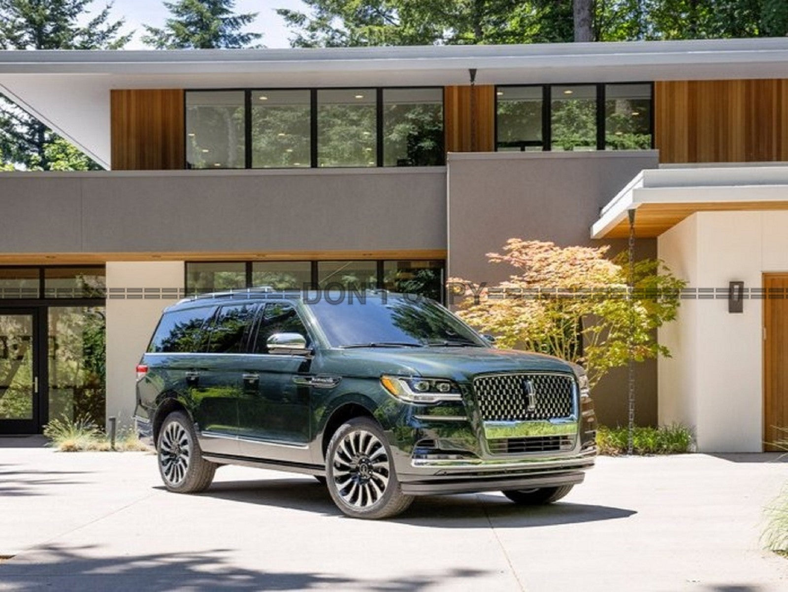 Photo Lincoln Navigator Green Black Label 2022