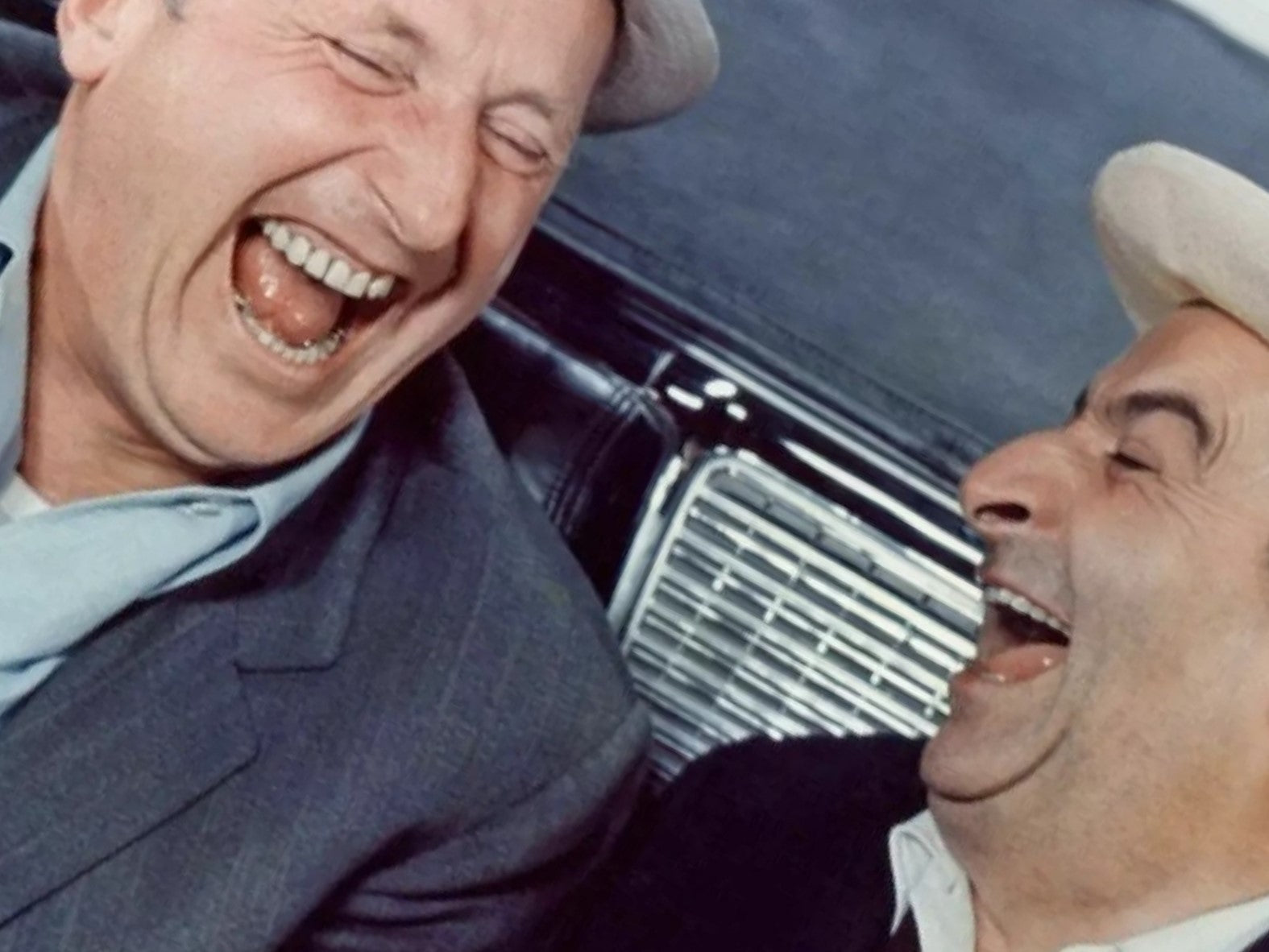 Photo Louis de Funès & Bourvil – Le Corniaud (1965) – Scène Culte Cinéma – 15×20
