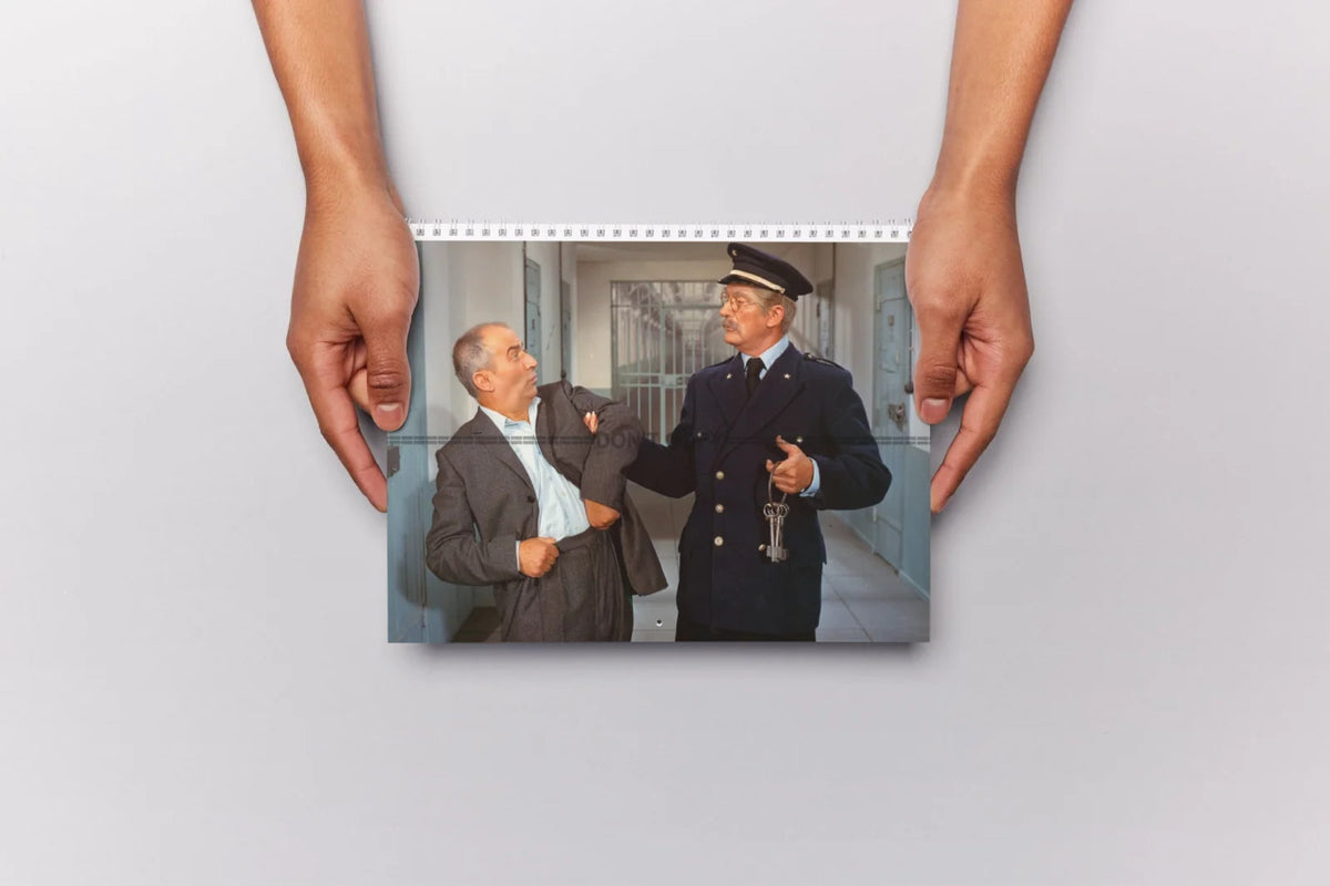 Photo Louis de Funès – Fantômas (1964) – Inspecteur Juve – Scène Cinéma – 15×20