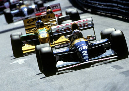 Photo Alain Prost, Michael Schumacher, Ayrton Senna – Trio légendaire F1 – 15×20
