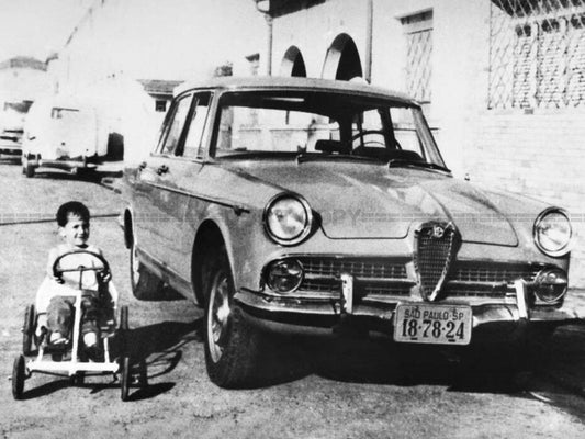 Photo Ayrton Senna enfant – Aux origines d’une légende de la Formule 1 – 15×20