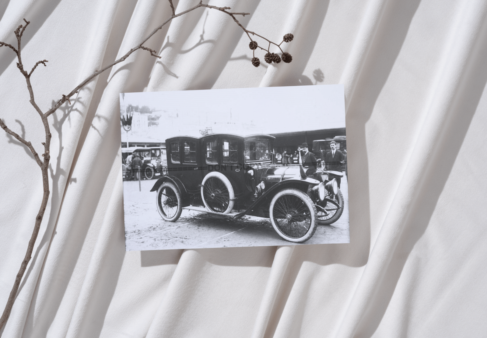 Photo Grégoire 12 HP (Martinet) – Rallye Monte-Carlo (1912) – Ancienne – 15x20