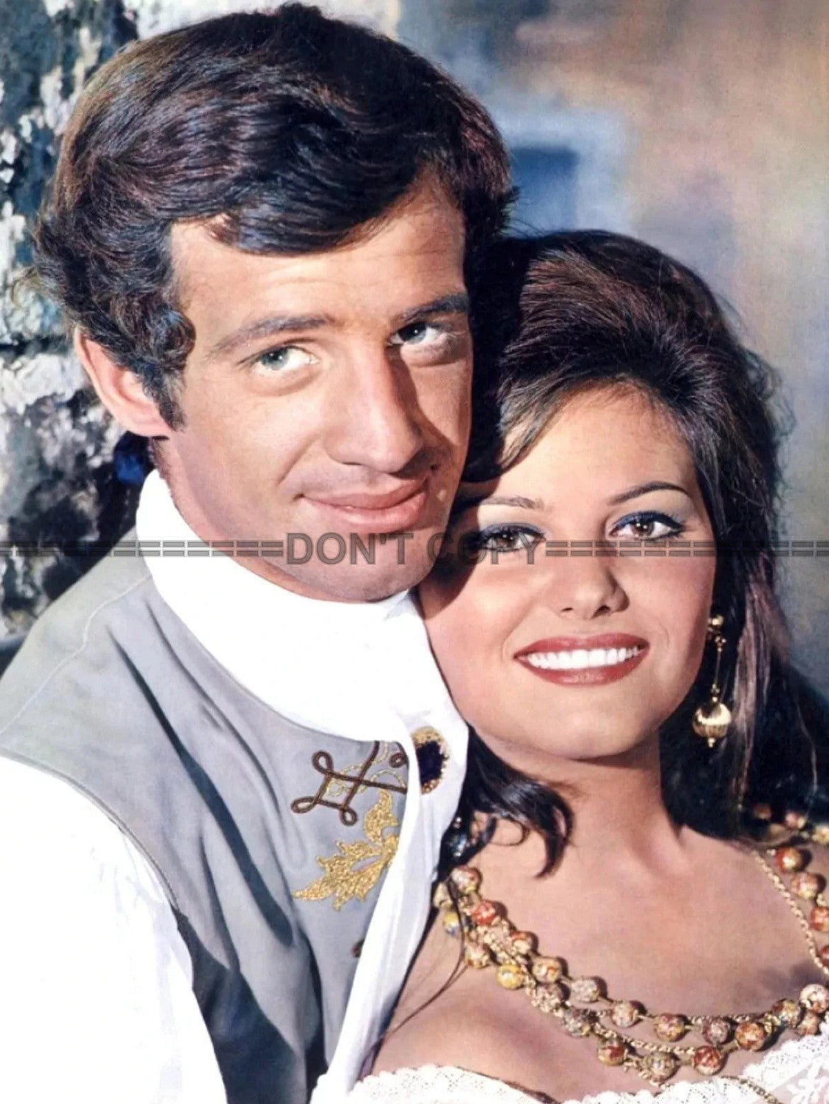Photo Claudia Cardinale & Jean-Paul Belmondo - Cartouche 1962